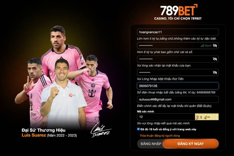 Hướng dẫn đăng ký 789bet đơn giản cho mọi người chơi