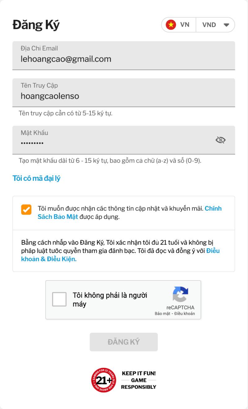 Trải nghiệm nhận khuyến mãi 188bet nhanh chóng